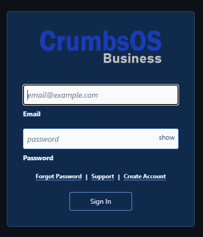 How to Log In support guide step 1