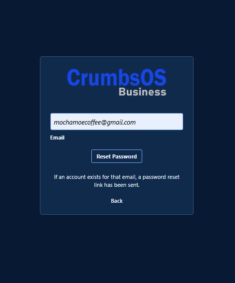 How to Reset Your Password support guide step 1
